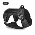 Large Pet Supplies Tactical Camouflage Close Traction Harness Wholesale Black