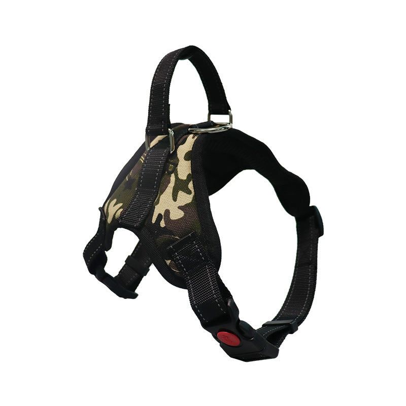 Pet Supplies Medium and Large Dog Dog Collar Military green camouflage