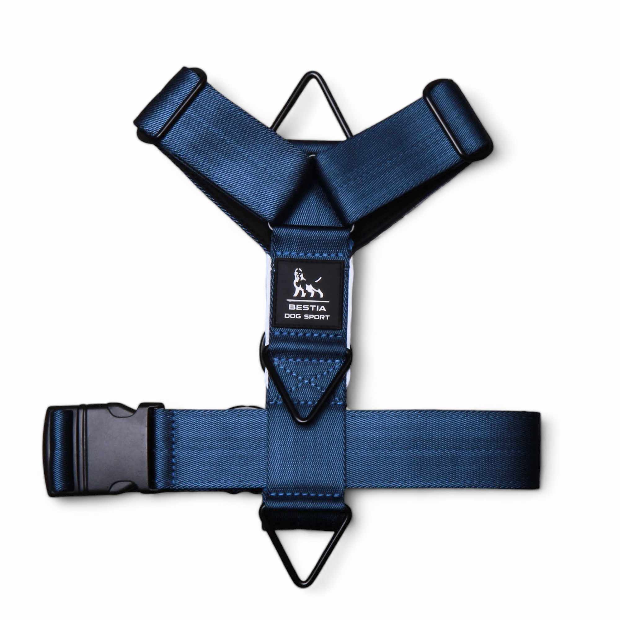 BESTIA DOG SPORT GripPro Basic Harness Blue