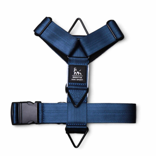 BESTIA DOG SPORT GripPro Basic Harness Blue