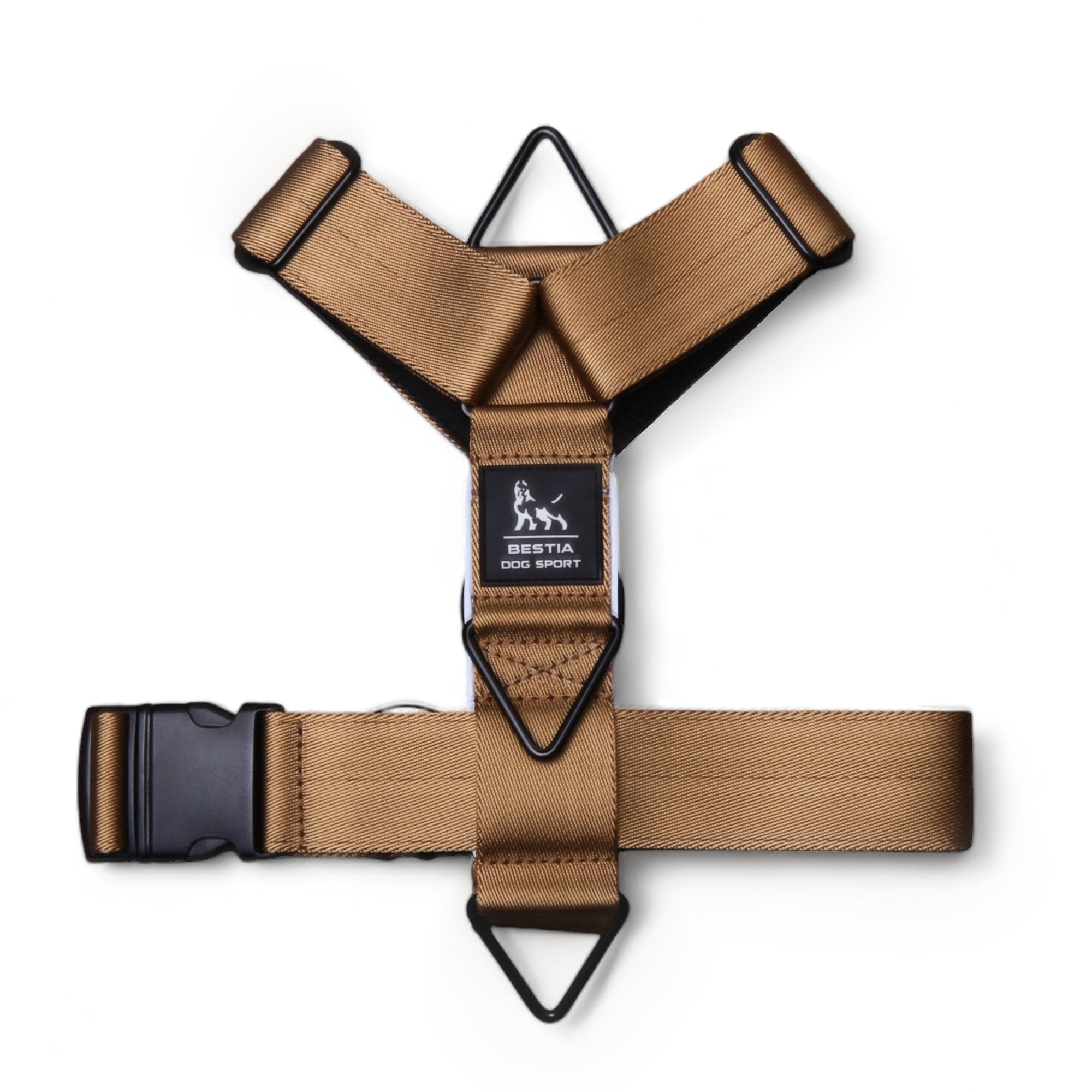 BESTIA DOG SPORT GripPro Basic Harness Khaki