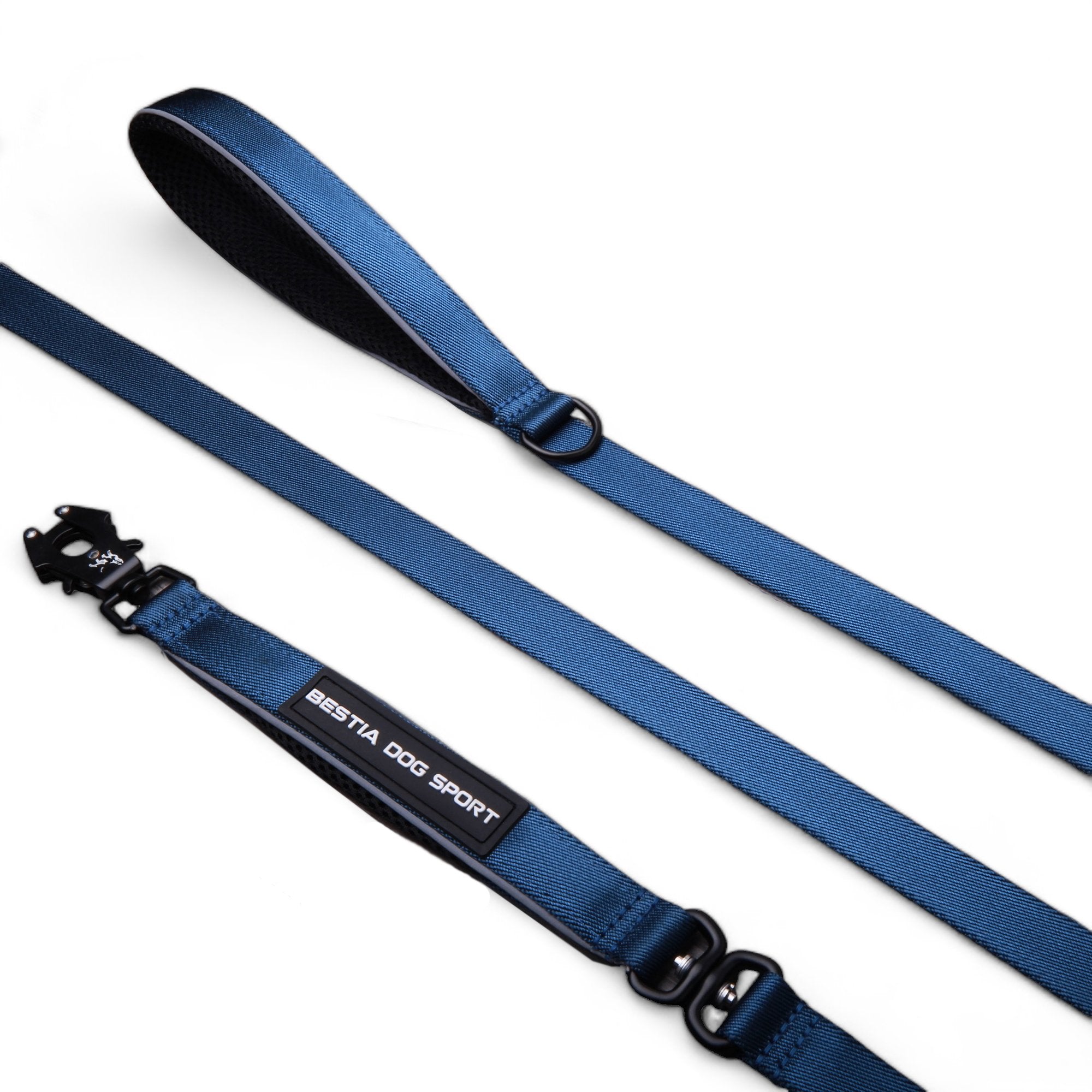 BESTIA DOG SPORT GripPro Leash Blue