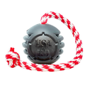 USA-K9 Magnum Stars and Stripes Rubber Dog Toy | K9 Handler Reward Toy | USA Made LARGE STARS AND STRIPES REWARD BALL