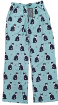 Cat (Black & White) Pajama Bottoms - Unisex