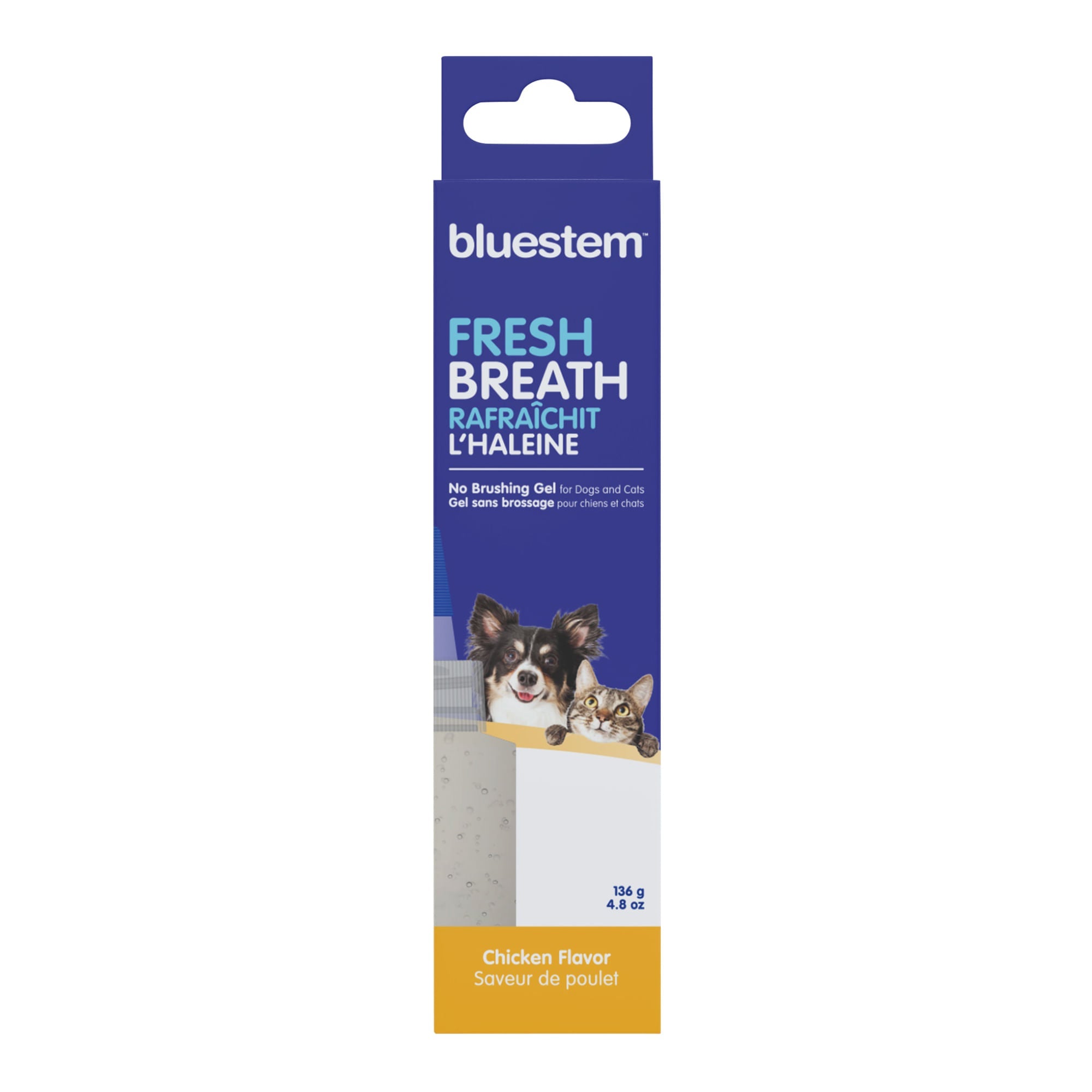 bluestem Coactiv+ No Brushing Dental Gel for Dogs & Cats 4.8 oz Chicken
