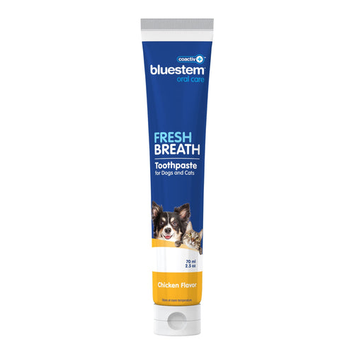 Bluestem Coactiv+ Pet Toothpaste for Dogs and Cats, Chicken Flavor, 2.5 oz