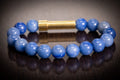 Blue Apatite Healing Bracelet for Hair Fur or Ash