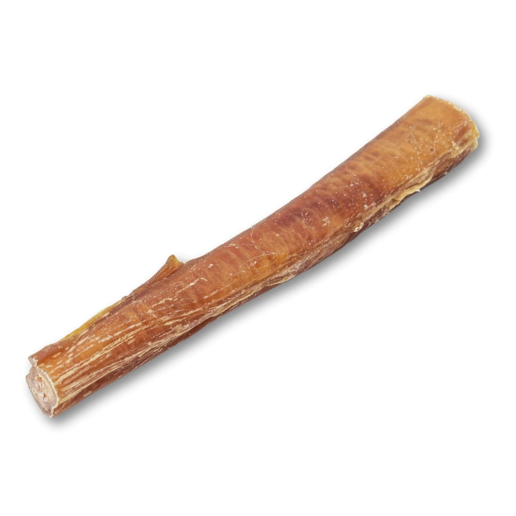 All-Natural Beef Bully Stick Dog Treats, High Protein & Long-Lasting Chews – 6-Inch Thick (25/case)