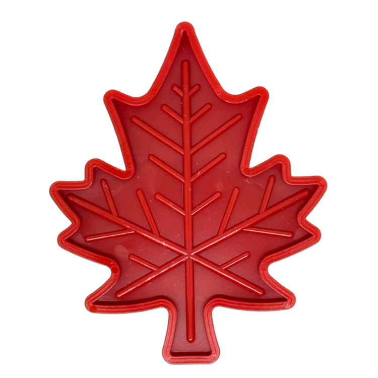 Canadian Maple Leaf Nylon Dog Chew Toy - Indestructible & USA Made Red - Maple Leaf Nylon Toy