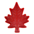 Canadian Maple Leaf Nylon Dog Chew Toy - Indestructible & USA Made Red - Maple Leaf Nylon Toy