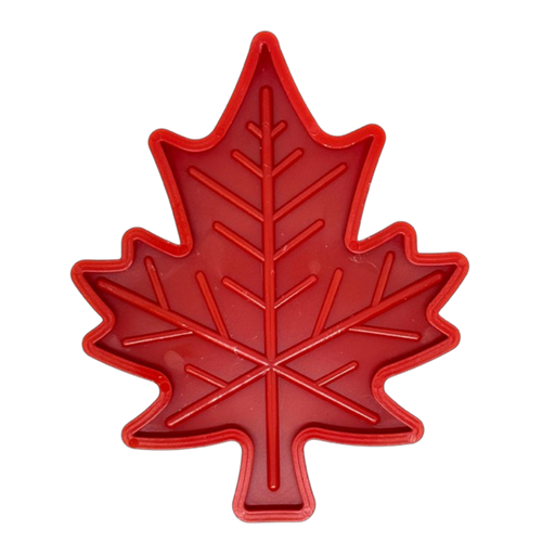 Canadian Maple Leaf Nylon Dog Chew Toy - Indestructible & USA Made Red - Maple Leaf Nylon Toy