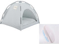 Cat Tent Cooling Mat & Dog Bed – Indoor Pet Sofa with Cushion Green grey set