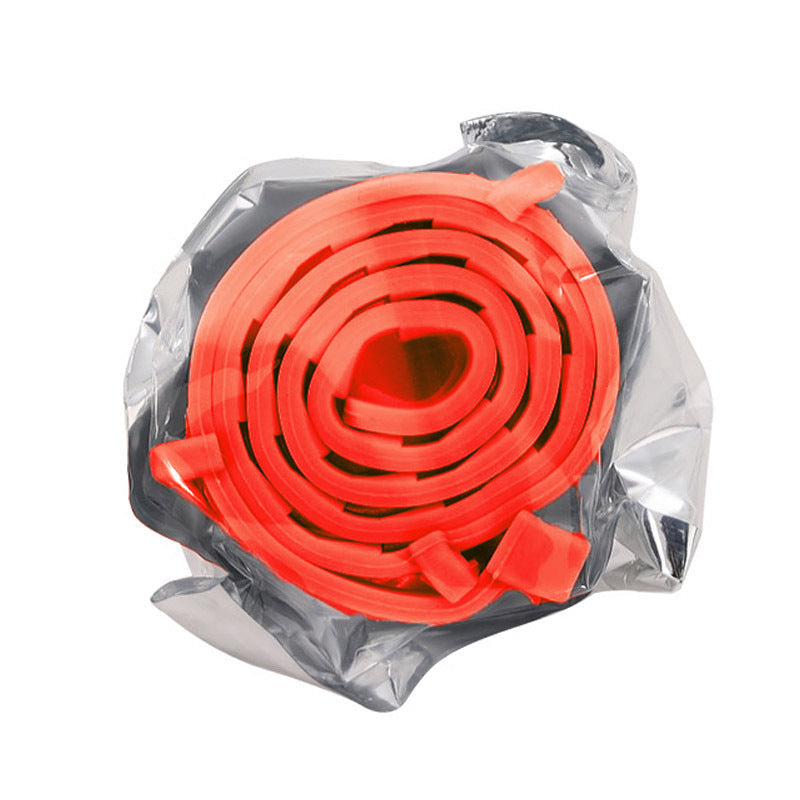 Flea-repellent Collar For Pets Short Orange Bagged