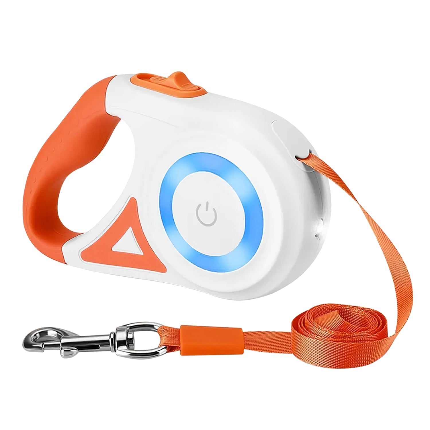 GBruno 16FT Retractable Dog Leash Orange