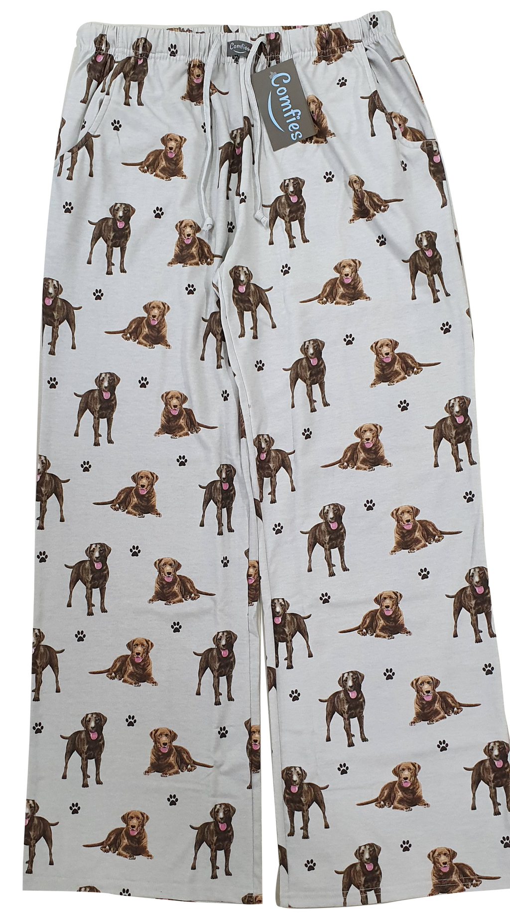 Labrador (Chocolate) Pajama Bottoms - Unisex