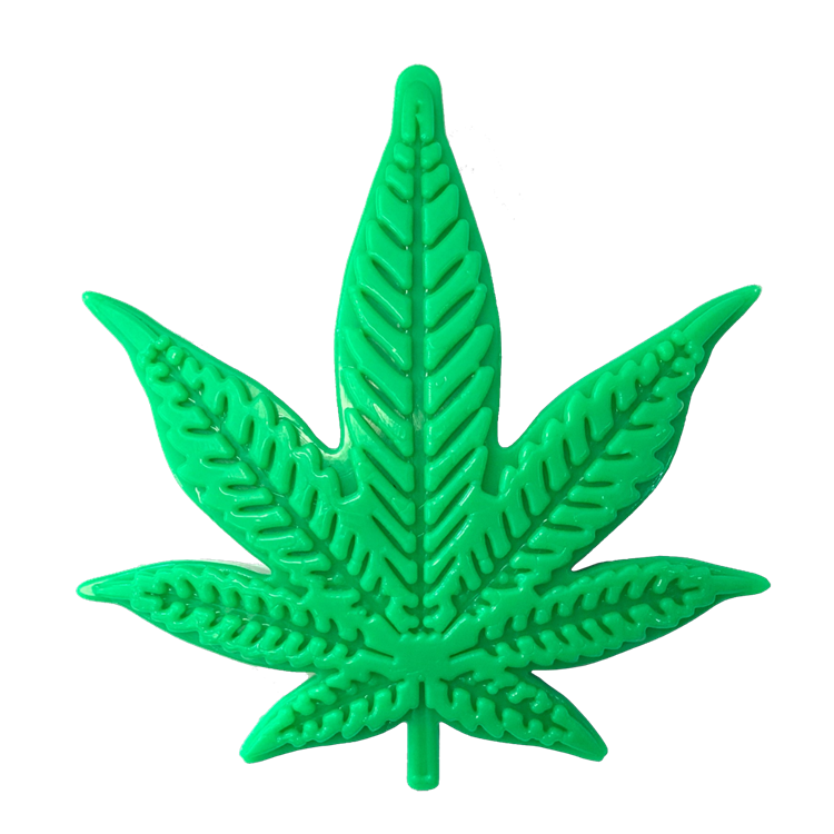 Colorado Maple Leaf Nylon Dog Chew Toy for Aggressive Chewers | USA Made Colorado Maple Leaf Nylon Toy - Green