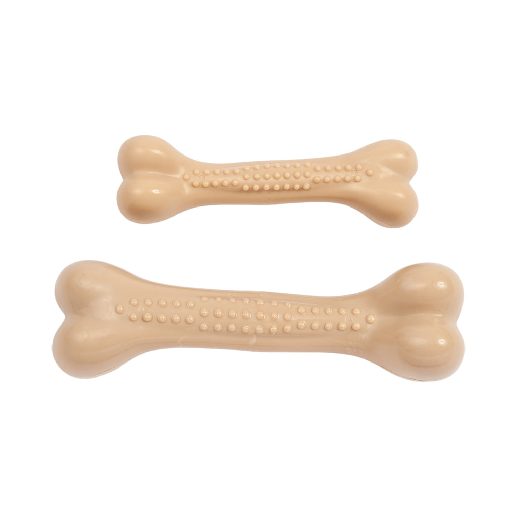 Country Living Nylon Chew Bone Toy for Dogs (Chicken-Flavored), Ideal for Heavy Chewers