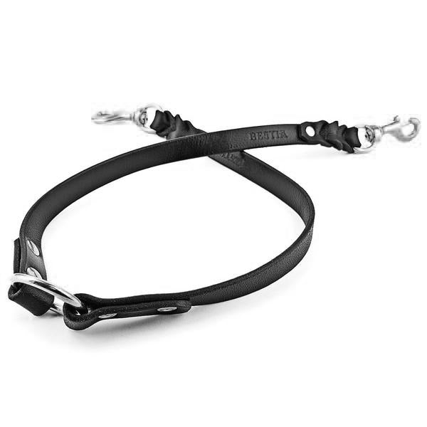BESTIA DOG SPORT Heavy Coupler Chrome Black