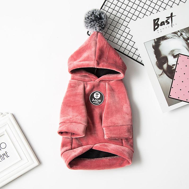 Cozy Pet Hoodie: The Perfect Warmth For Your Furry Friend Red