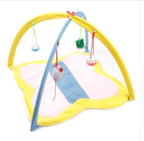 Cozycat Foldable Cartoon Cat Play Tent Hammock: The Ultimate Cat Haven Butterfly