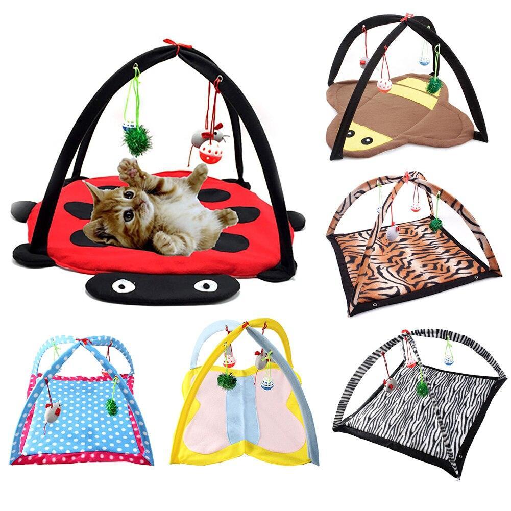 Cozycat Foldable Cartoon Cat Play Tent Hammock: The Ultimate Cat Haven