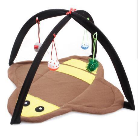 Cozycat Foldable Cartoon Cat Play Tent Hammock: The Ultimate Cat Haven Bee