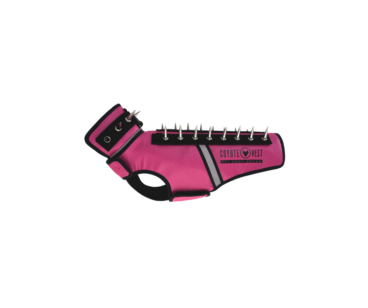 SpikeJacket Extra Small Neon Pink