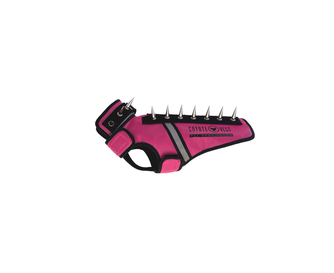 SpikeJacket Mini Neon Pink