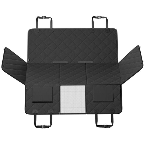 53 x 24.8 in Dog Car Seat Cover for Back Seat Waterproof 600D for Cars Full Cover Mat Type & 53" x 24.8" Sedan