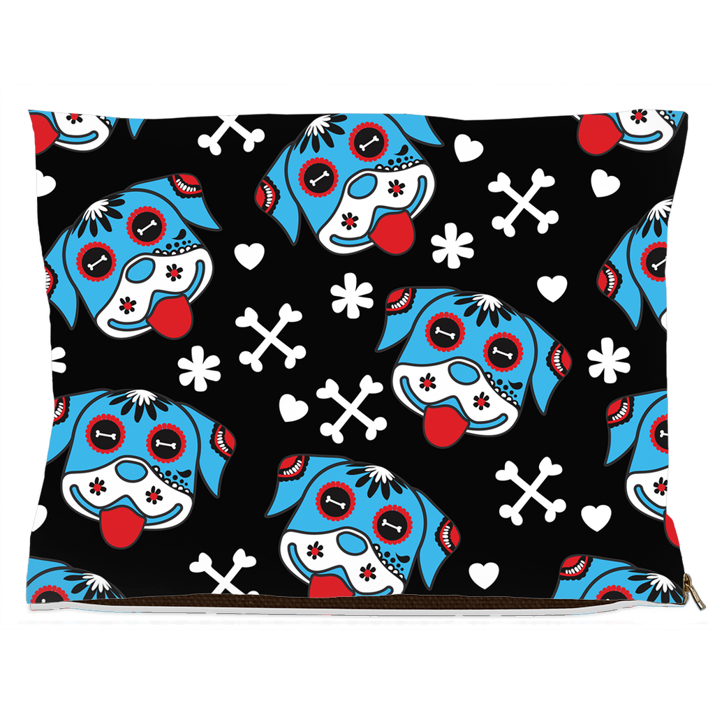 Day of the Dog Blue Dog Beds Fleece 30x40 inch