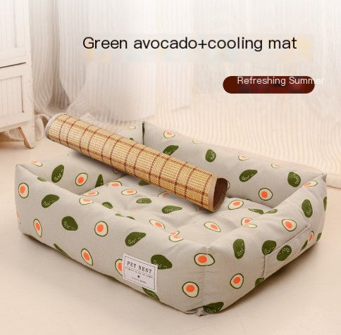 Universal Removable and Washable Dog Kennel Mat