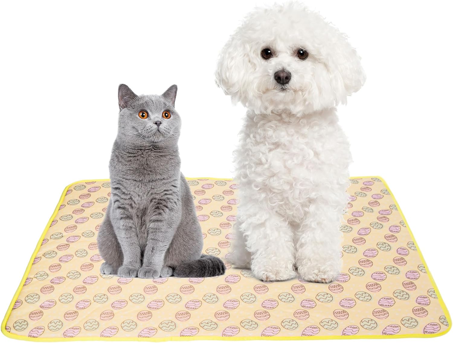 Keep Your Pet Cool All Summer With Cooling Mat For Cats And Dogs Yellow