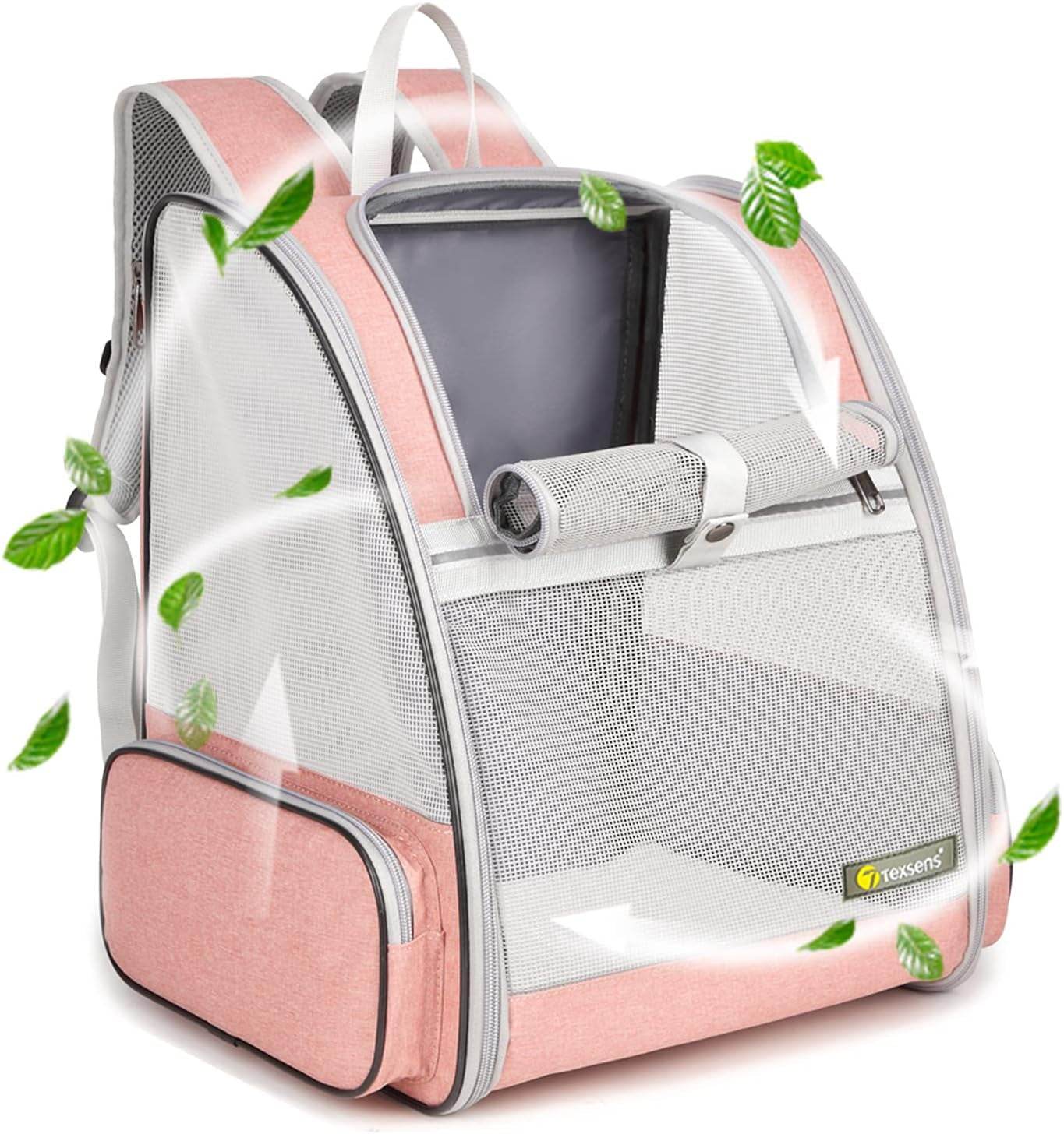 Bubble Travel Carrier Mesh Pink