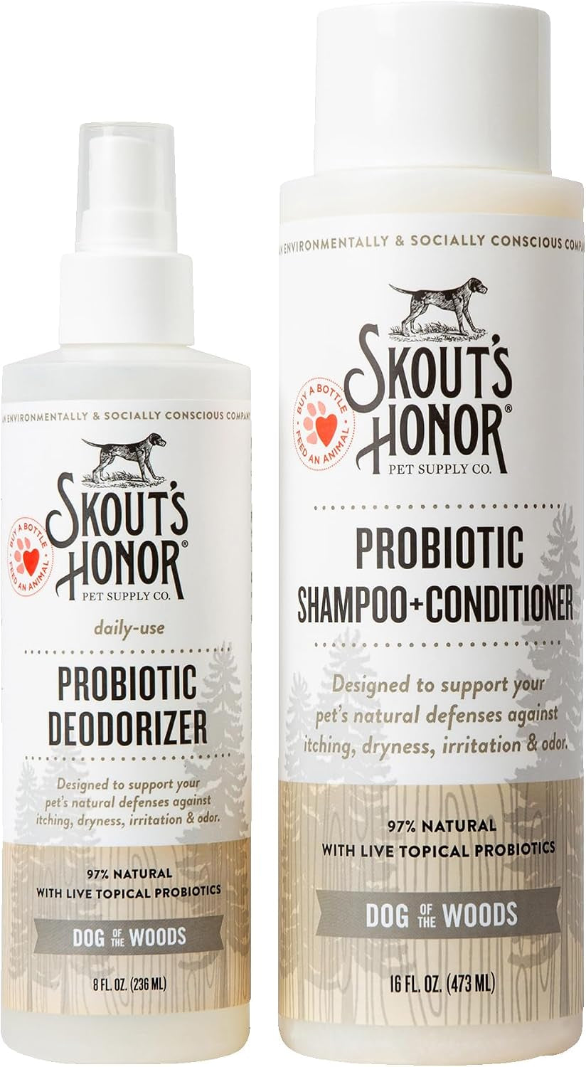 Happy Puppy Probiotic Grooming Bundle – Shampoo, Conditioner & Deodorizer Dog Of The Woods