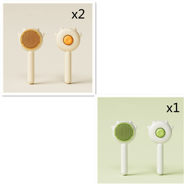 Cat Comb Massage Pet Magic Combs Hair Removal Cat And Dog Brush Pets Grooming Cleaning Supplies Scratcher Set4