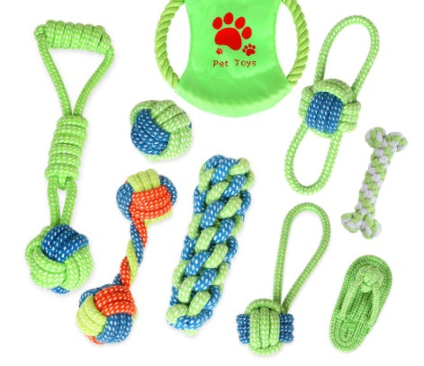 Dog Rope Toys - 7 Variants 9piece set2