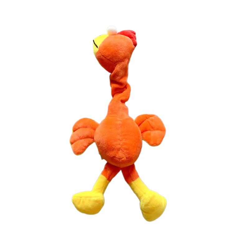Pets Dog Toys Screaming Chicken Sound Toy Puppy Bite Resistant Chew Toy Interactive Squeaky Dog Toy Puppy Dog Accessories Orange