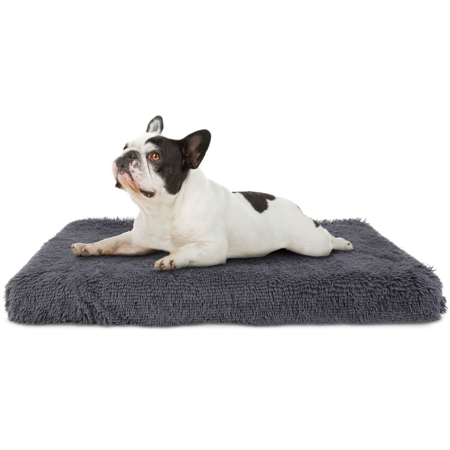Dog Bed Soft Plush Cushion Cozy Warm Pet Crate Mat Dog Carpet M