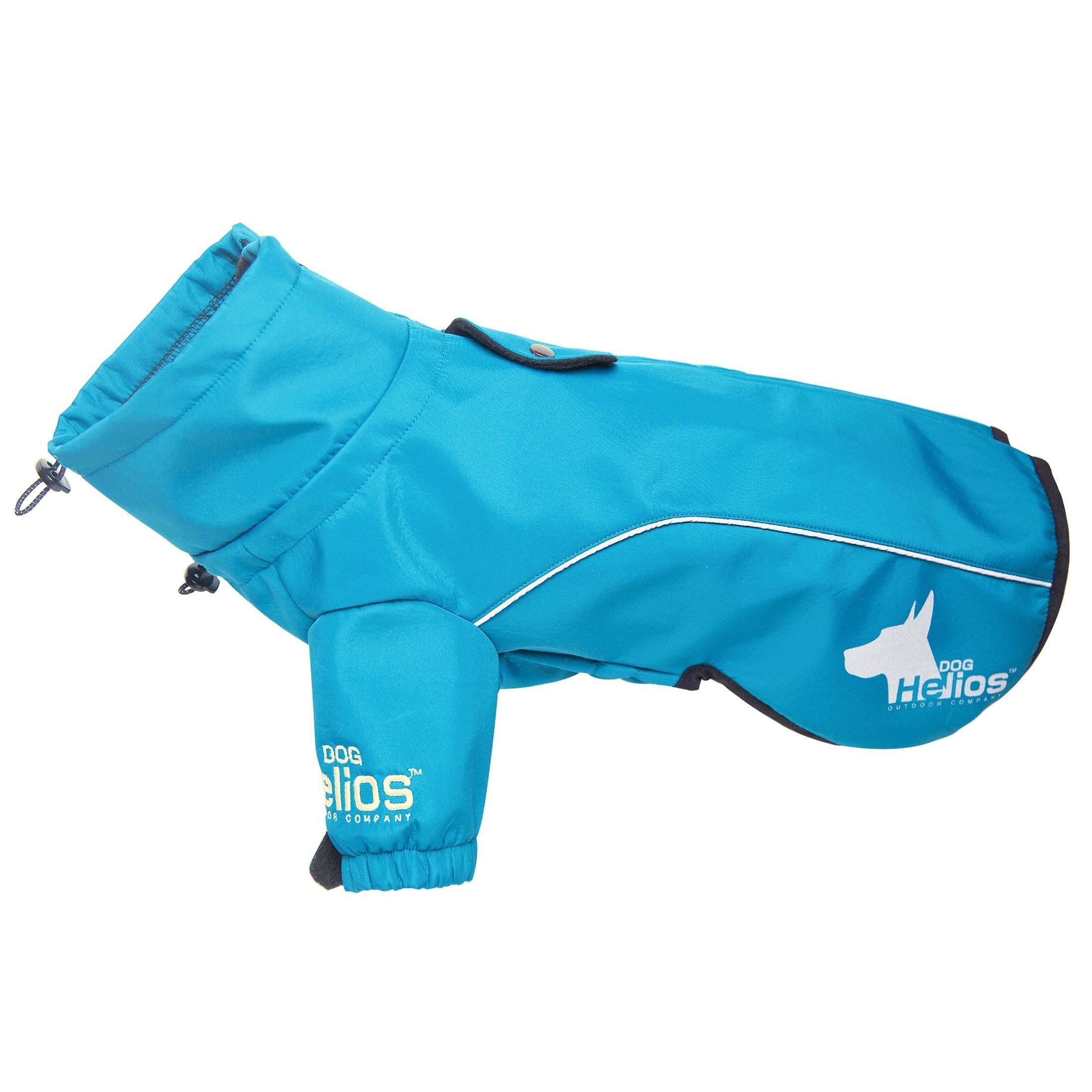 Dog Helios Extreme Soft-shell Performance Fleece Winter Dog Coat Blue
