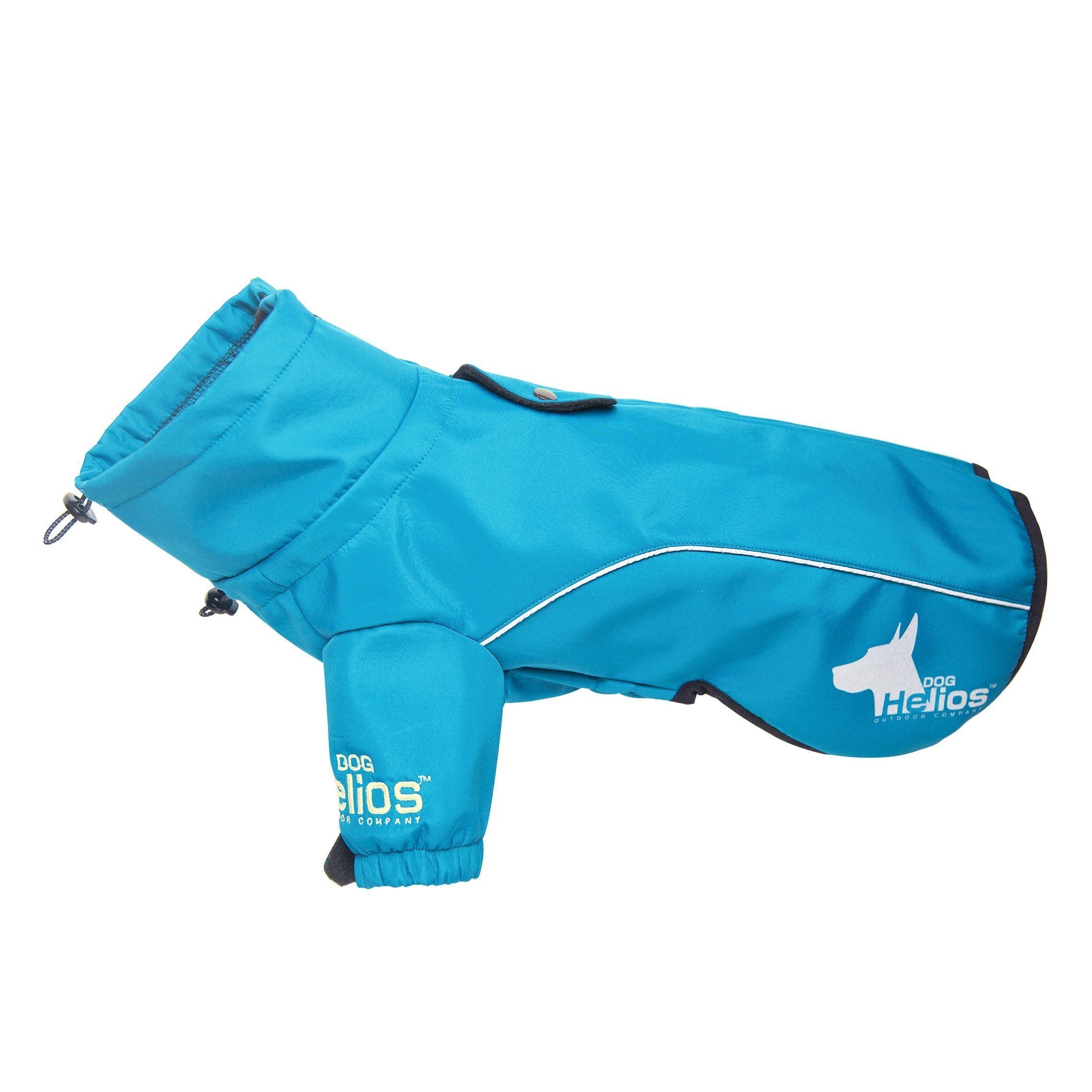 Dog Helios Extreme Soft-shell Performance Fleece Winter Dog Coat Blue