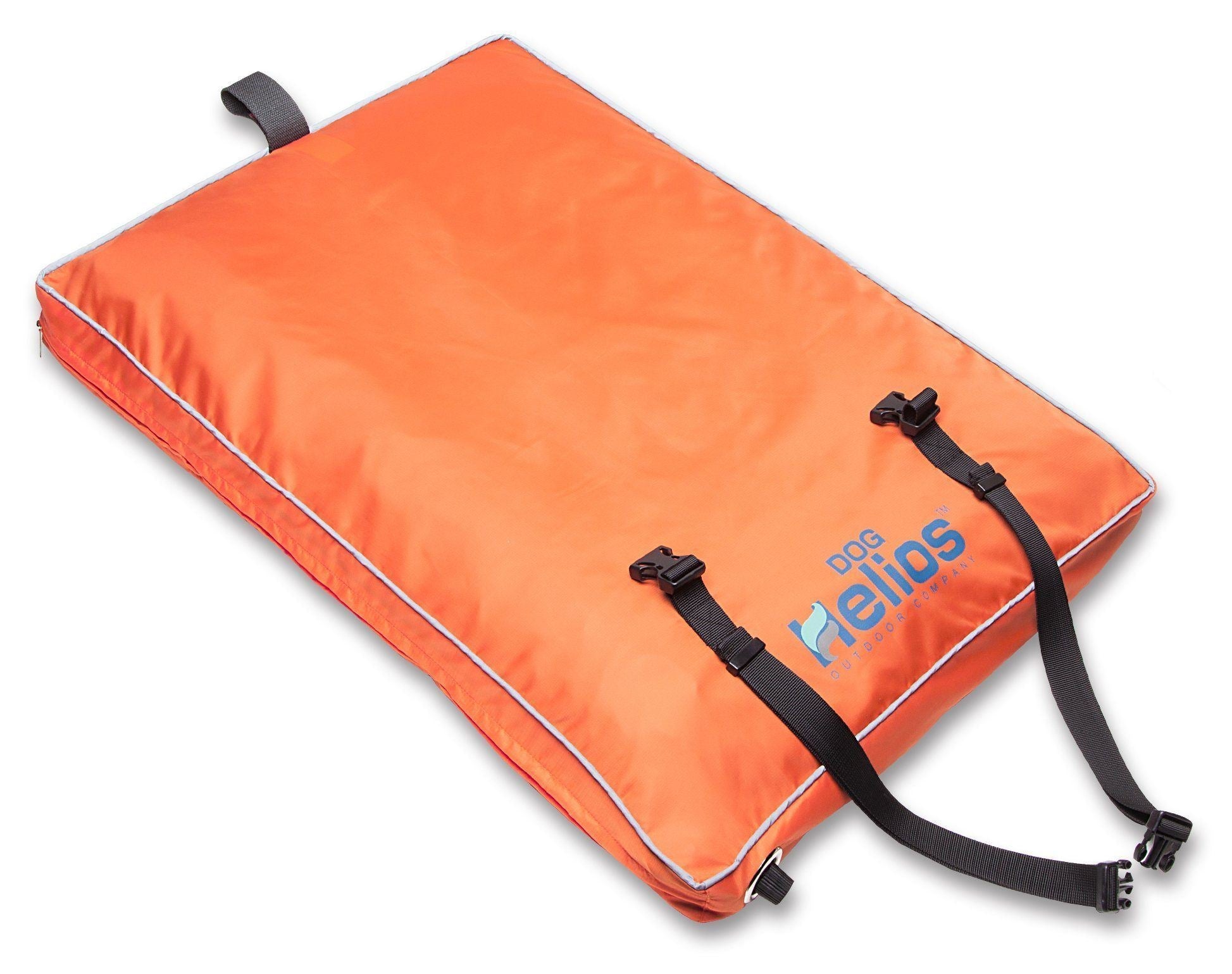 Dog Helios ® 'Aero-Inflatable' Folding Waterproof Inflatable Travel Camping Dog Bed Orange
