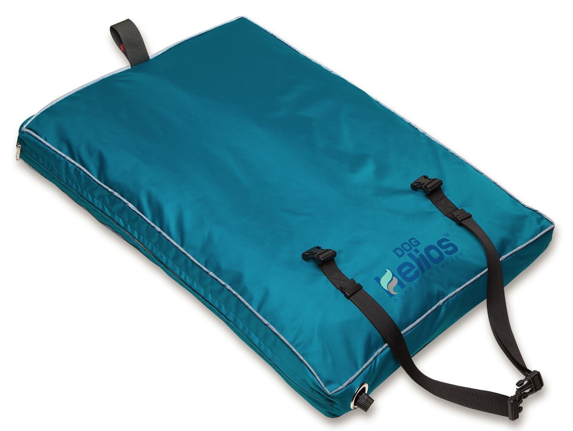Dog Helios ® 'Aero-Inflatable' Folding Waterproof Inflatable Travel Camping Dog Bed Blue