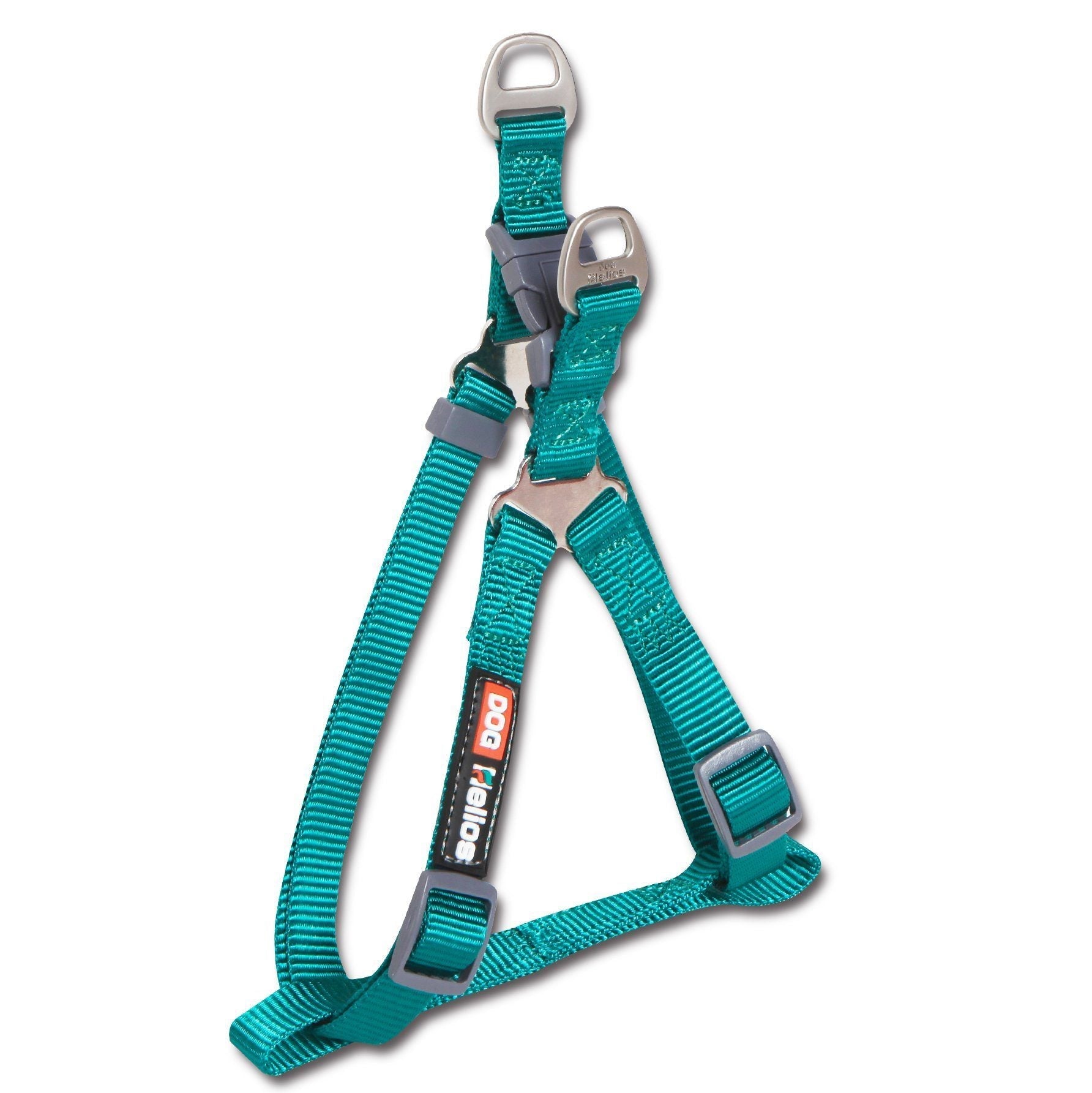 Dog Helios Sporty Nylon Leash and Harness Green
