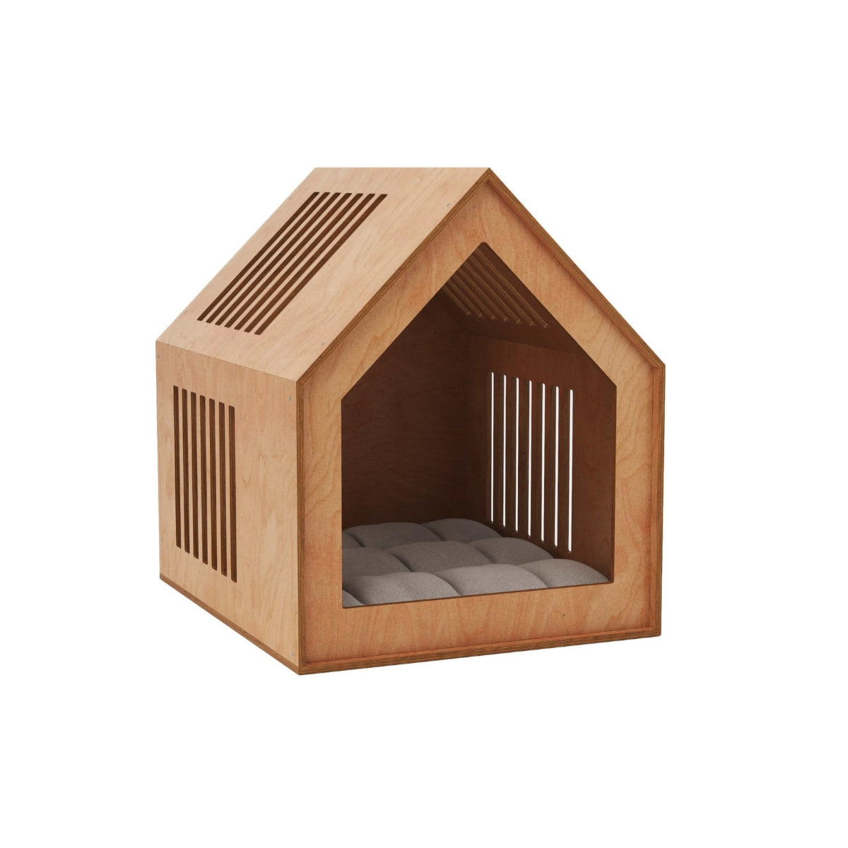 Modern Indoor Dog House Oak