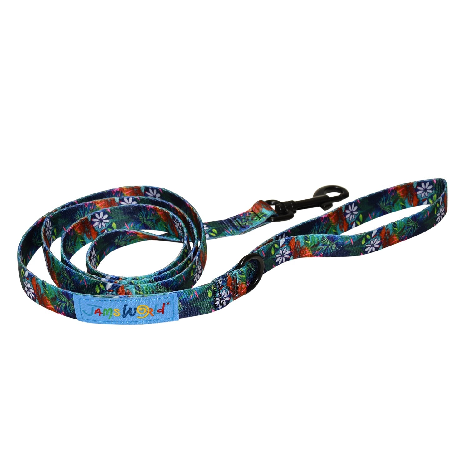 Jams World Volare Pet Leash – Colorful Hawaiian Art Design | 4ft & 6ft volare 6'