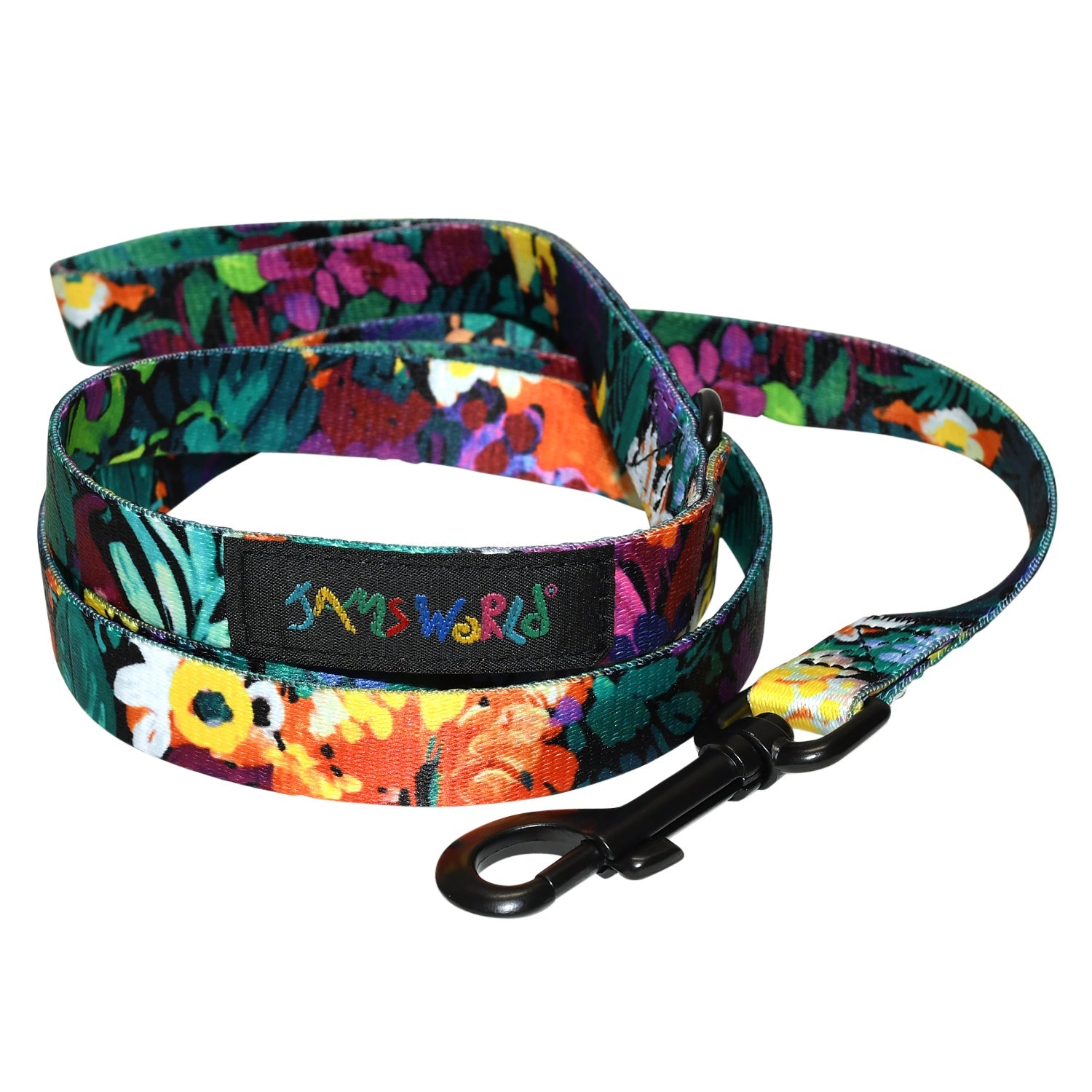 Pet Leash - Fiore Black Fiore Black