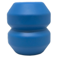 Double Trouble Dog Toy - Dual Chamber Treat Dispenser for Large Dogs | USA Made Large Double Trouble - Blue