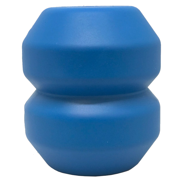 Double Trouble Dog Toy - Dual Chamber Treat Dispenser for Large Dogs | USA Made Large Double Trouble - Blue