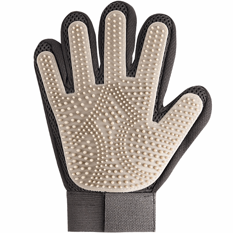 Silicone Pet Grooming Gloves – Deshedding & Massage Light Gray Arrow Right