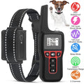 Long-Range Dog Training Collar - 3280FT Waterproof with Vibration, Beep & Shock Features Black